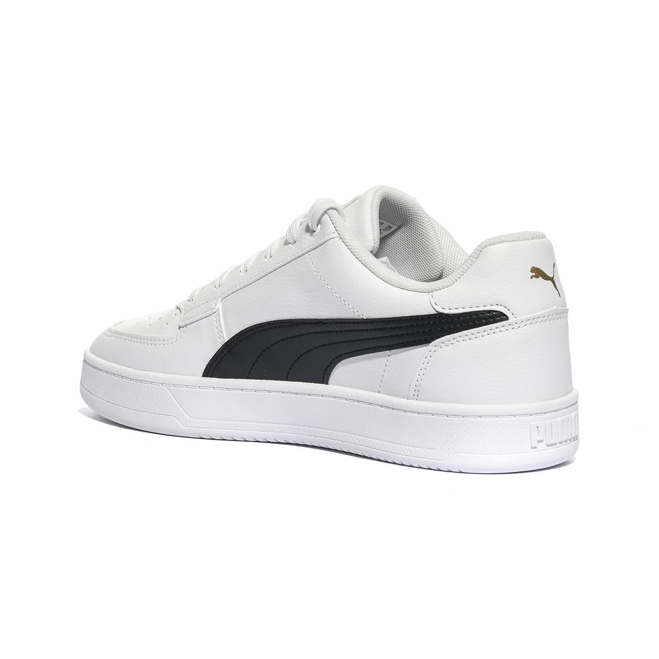 PUMA 392290-03 WHITE BLACK GOLD Sneakers Uomo 