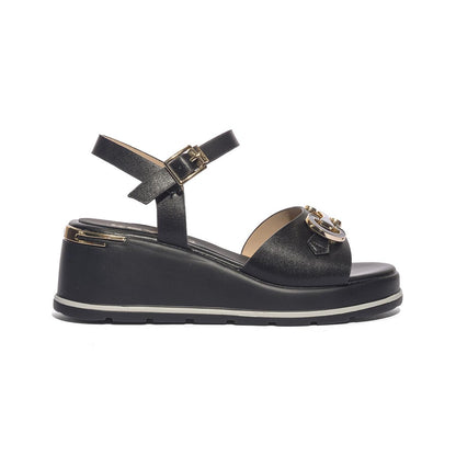 KEYS K12111 BLACK Sandali Donna 