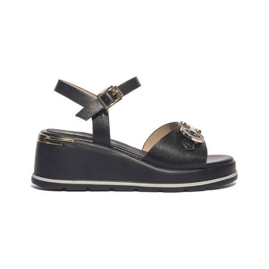 KEYS K12111 BLACK Sandali Donna 