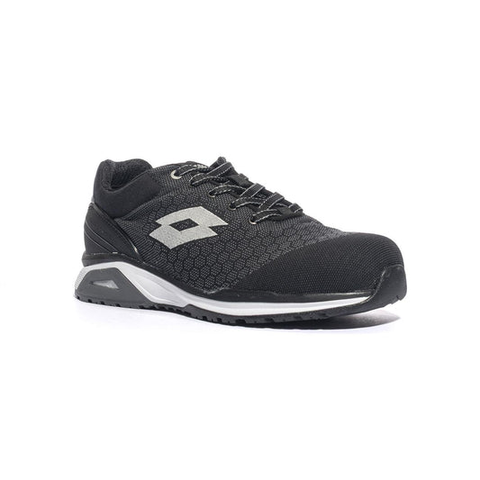 LOTTO 211776 BLACK BLACK WHITE Antinfortunistica Uomo 