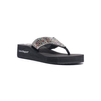 LAURA BIAGIOTTI 9111 BLACK Ciabatte Donna 