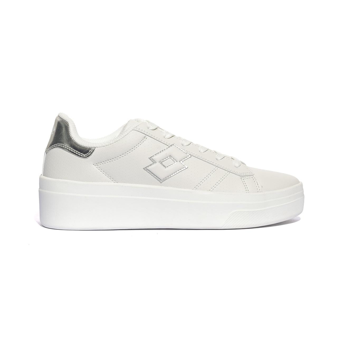 LOTTO 222225 WHITE SILVER Sneakers Calzature 