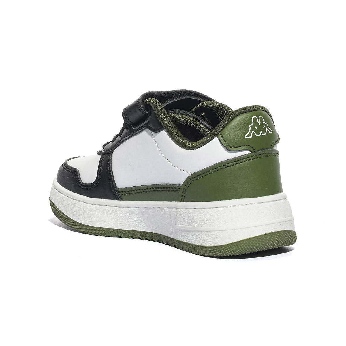 KAPPA KP52P101 WHITE BLACK MIL Sneakers Bambino 