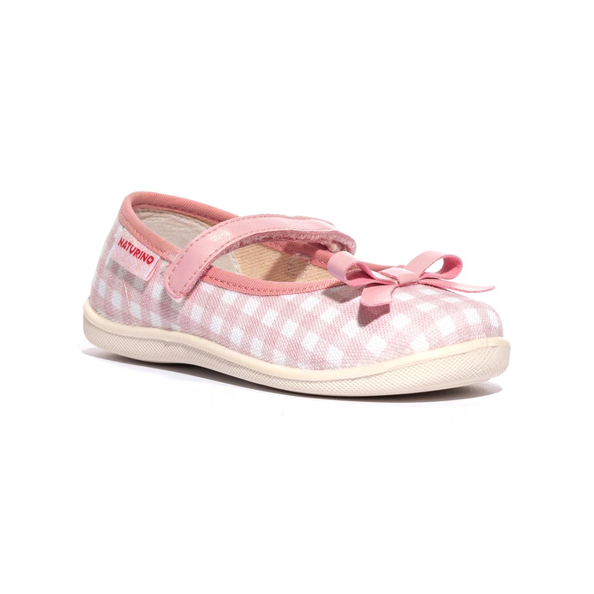NATURINO 0014000713-10-1N04 WHITE PINK Sneakers Bambina 