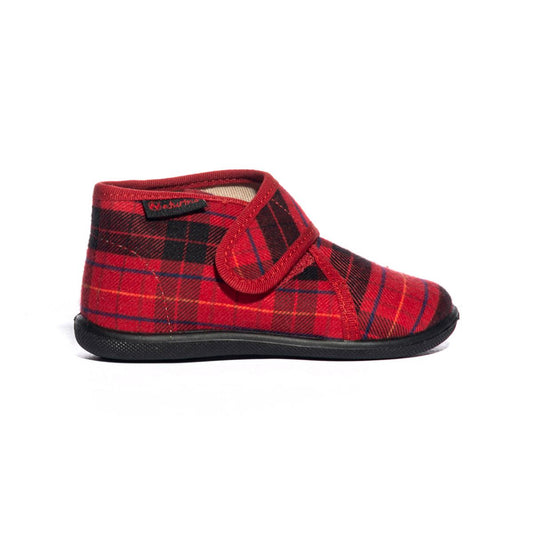 Ciabatte naturino 7452m scozzese rosso 