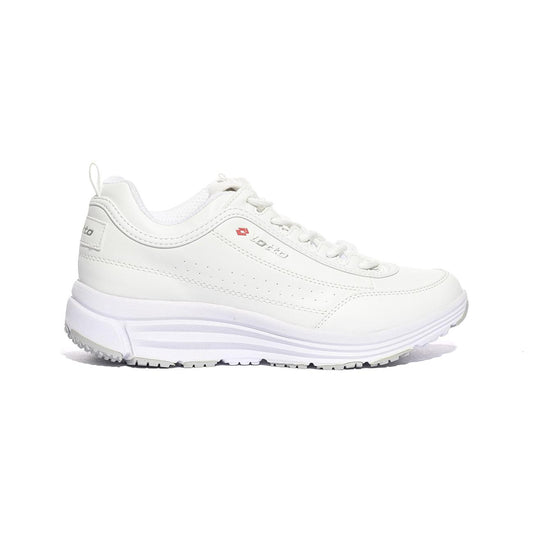 LOTTO 214690 ALL WHITE FLAME RED Sneakers Donna 