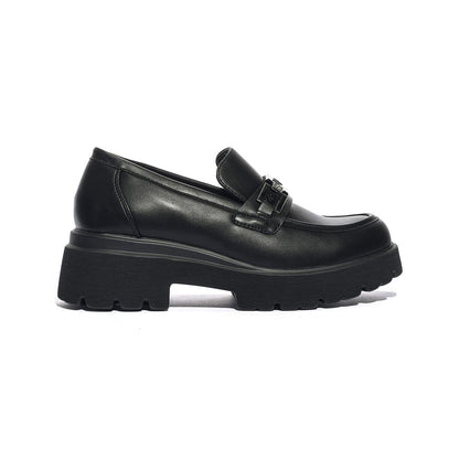 4US 4BX113 BLACK Mocassini Donna 