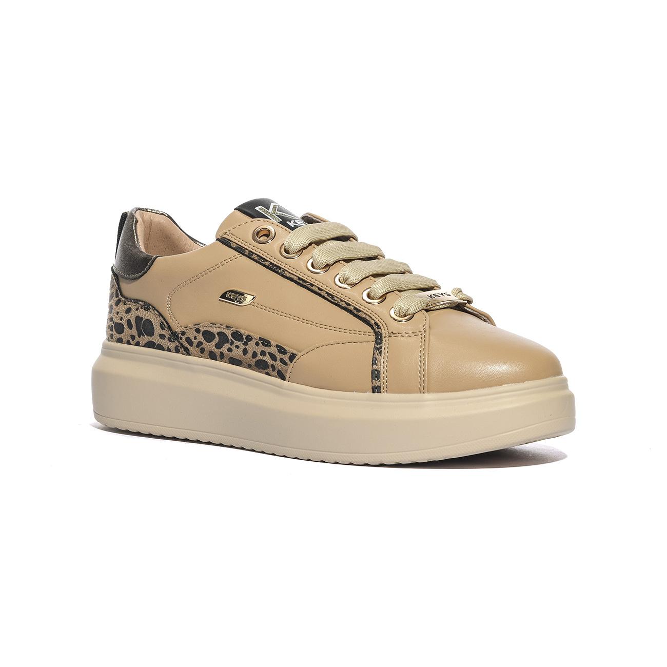 Sneakers Keys K11205 Beige K11205NOCCIOLA KEYS