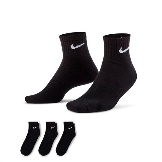 NIKE SX6912-010 BLACK WHITE Calzini Unisex 
