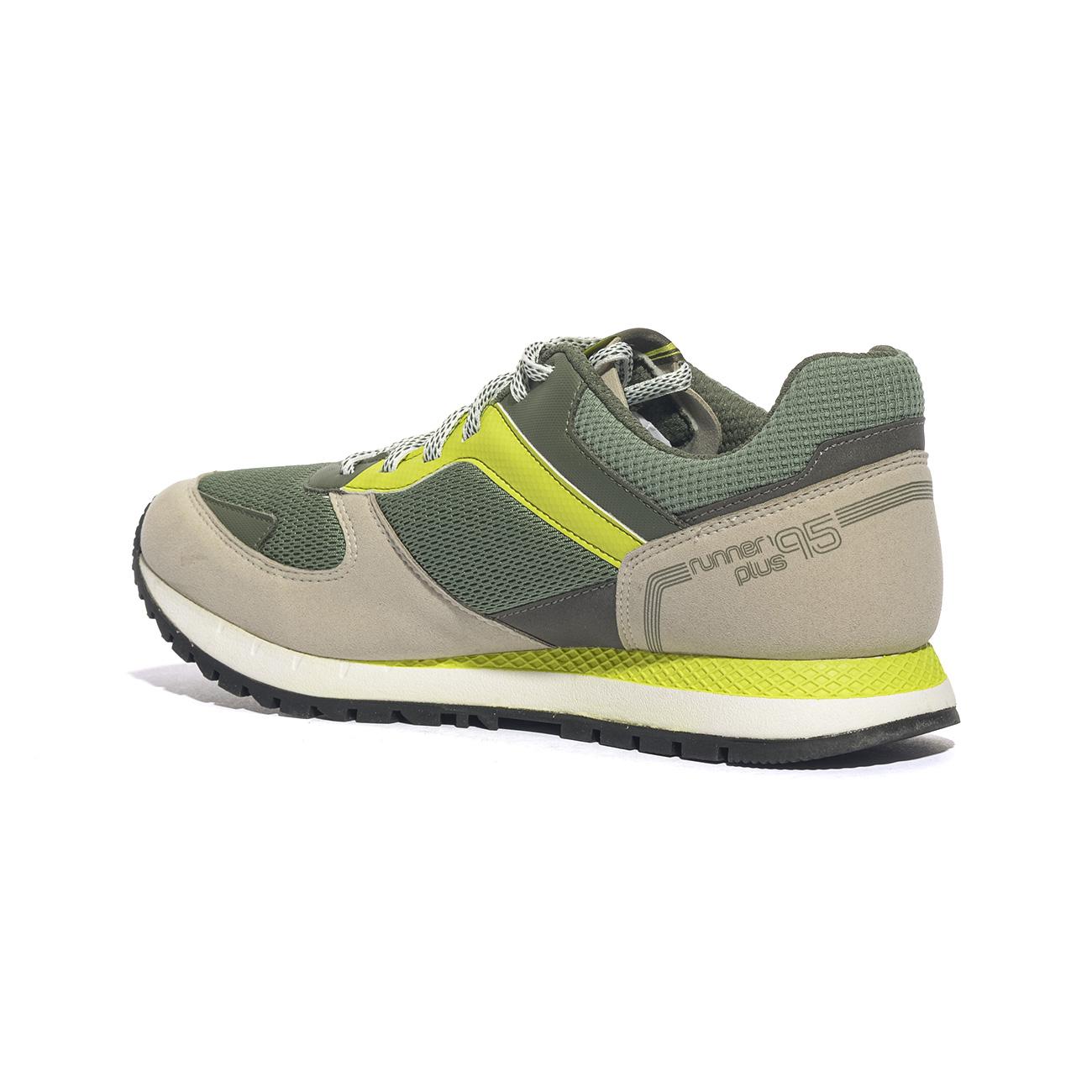 Sneakers Lotto  RUNNER PLUS '95 AMF V Verdi 217431*GREEN RAINY DAY LOTTO