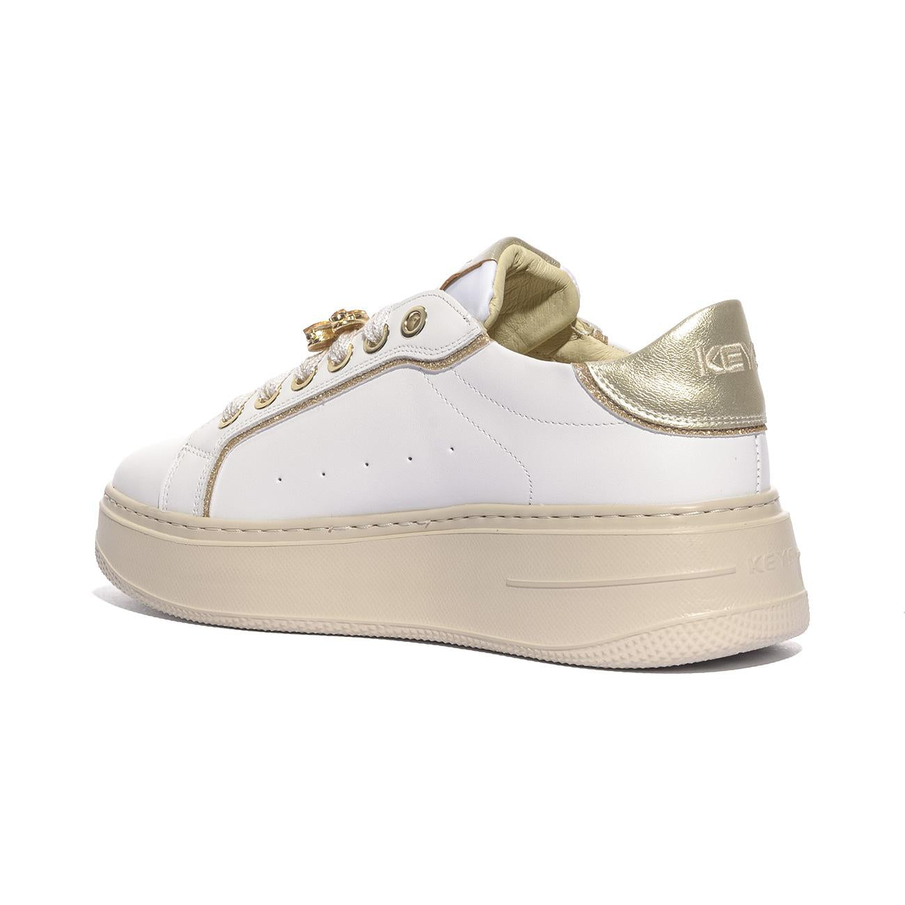 KEYS K11854 WHITE Sneakers Donna 
