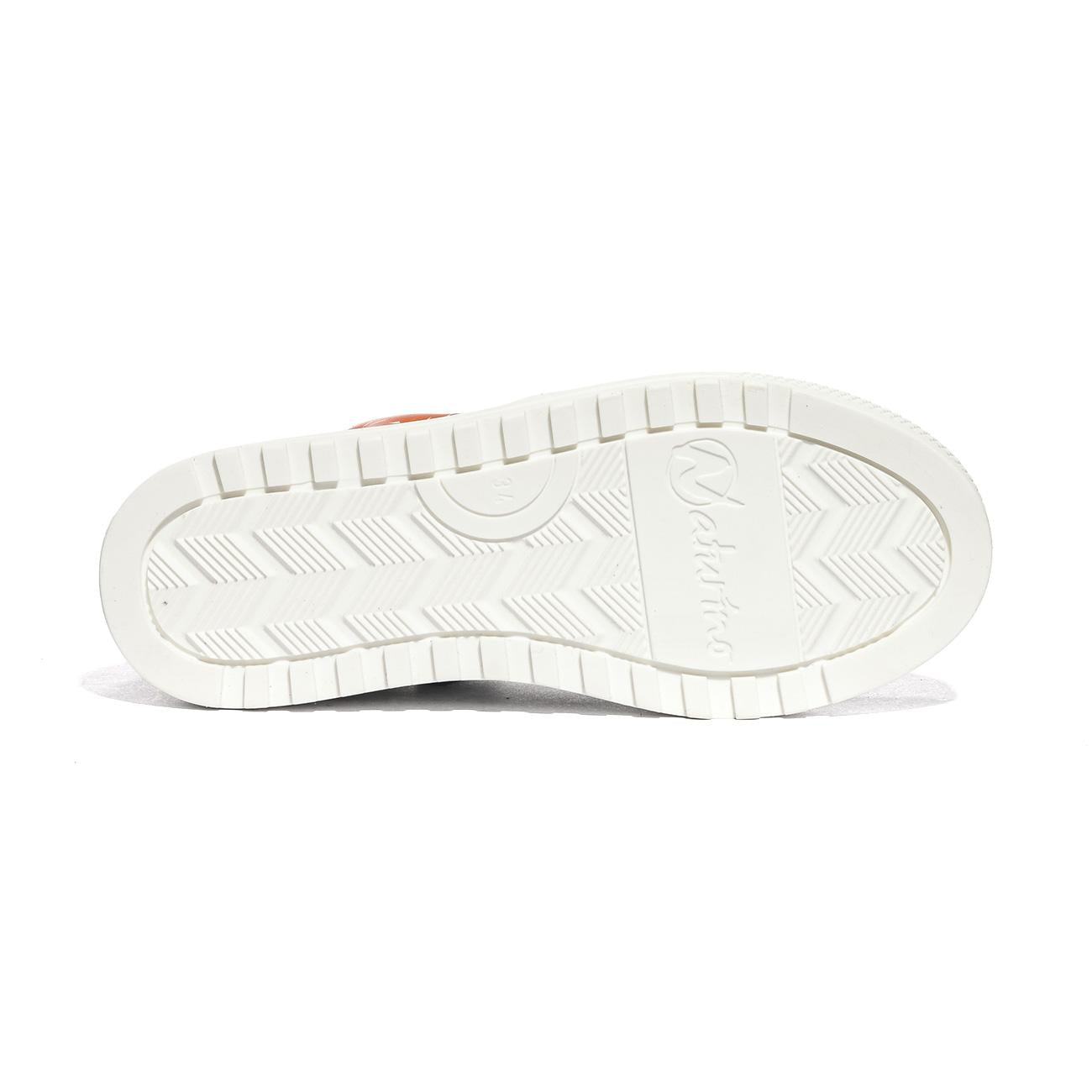 NATURINO 0012018240.01.1C77 GREEN.WHITE.ORANGE Sneakers Bambino 