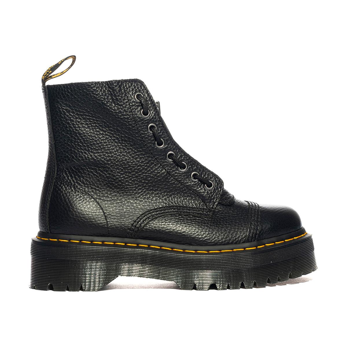 Stivaletti Platform Dr. martens Sincalir Neri 22564001Milled Nappa DR MARTENS