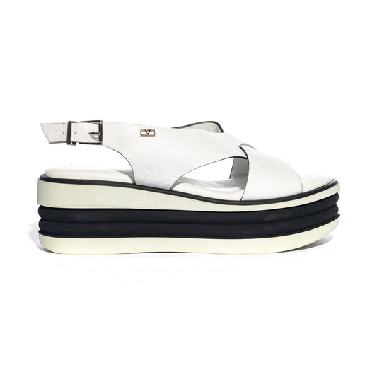 VALLEVERDE 28101 BIANCO Sandali Donna 