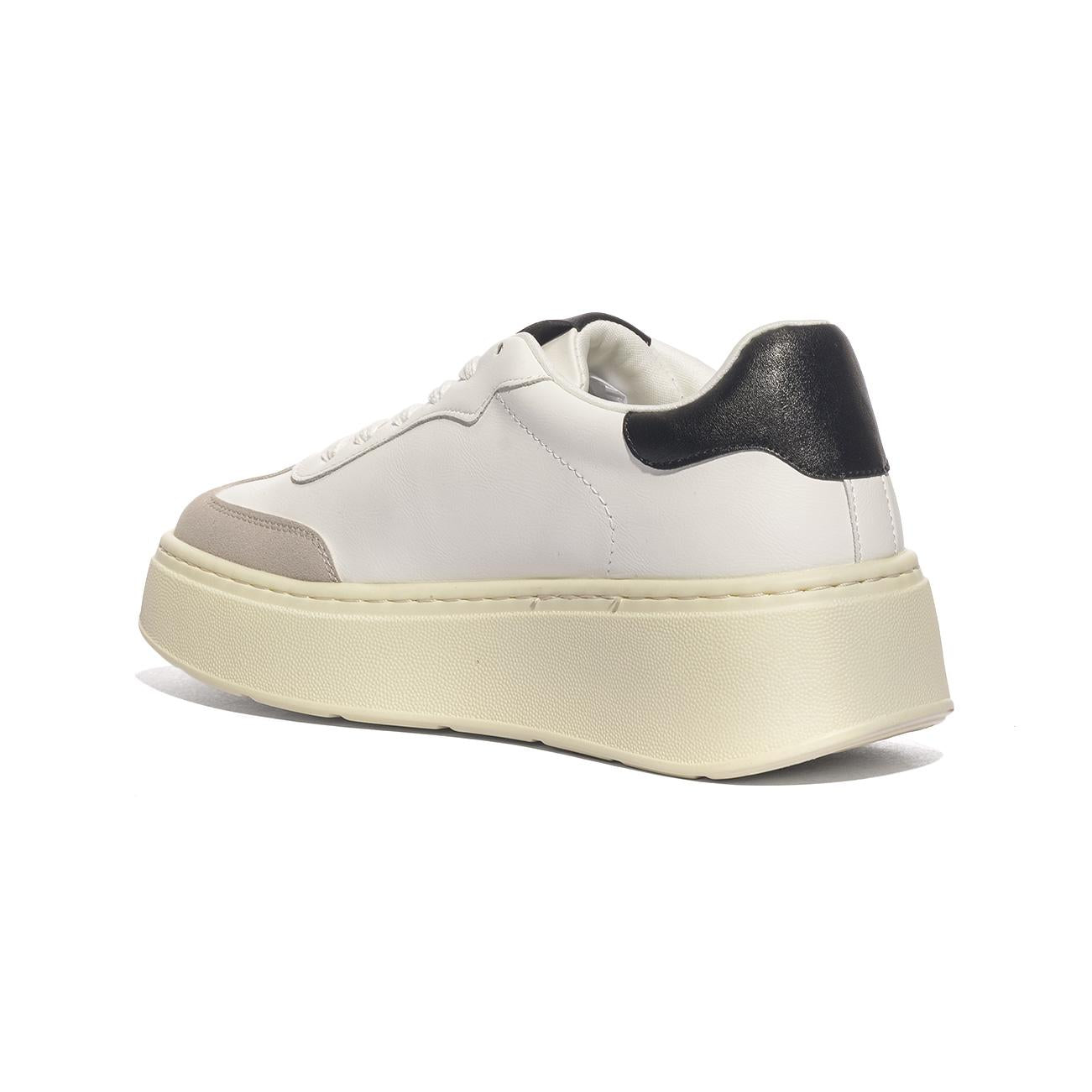 GOLD & GOLD GB883 BIANCO NERO Sneakers Donna 