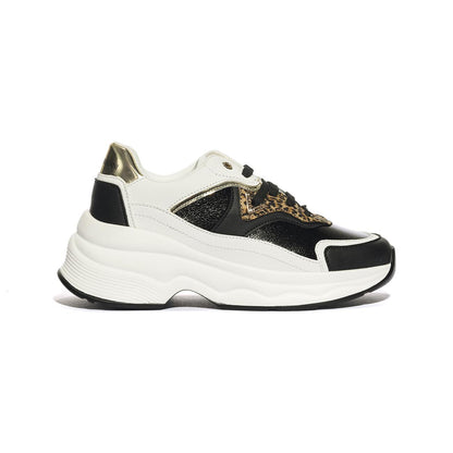 Sneakers Mariella Burani 51791 Bianche 51791BLACK WHITE MARIELLA BURANI