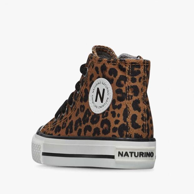 sneakers NATURINO YLFAS animalier 0012018270-21-1E06BEIGE-BROWN NATURINO