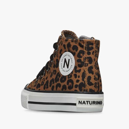 sneakers NATURINO YLFAS animalier 0012018270-21-1E06BEIGE-BROWN NATURINO