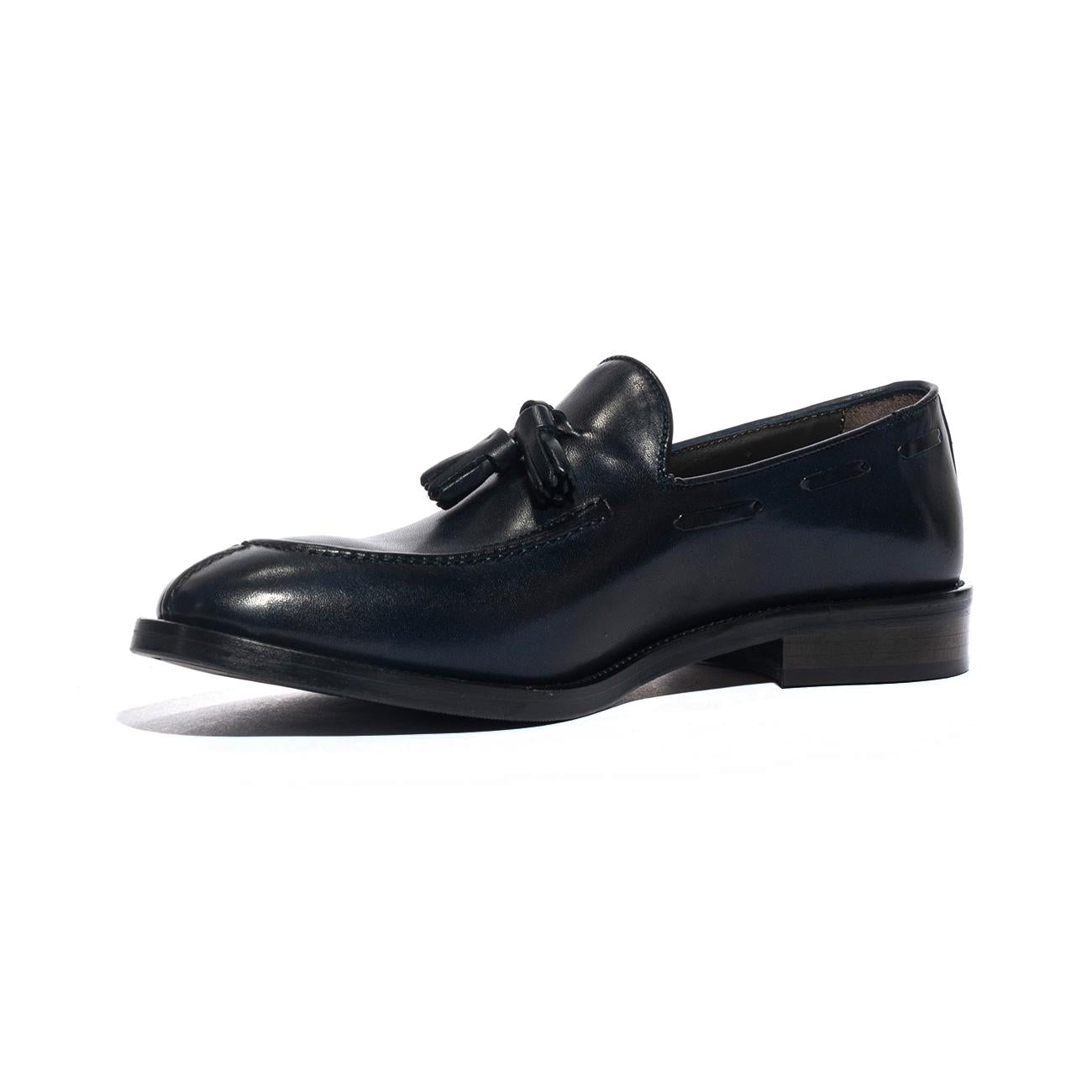 GALLUCCI 1965 958 BLU Mocassini Uomo 