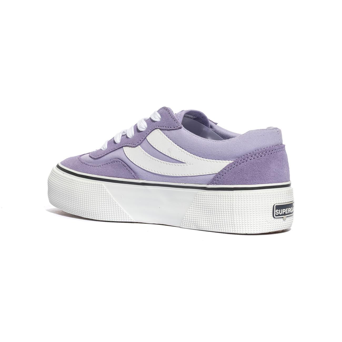 SUPERGA 3041 VIOLET WHITE Sneakers Donna 