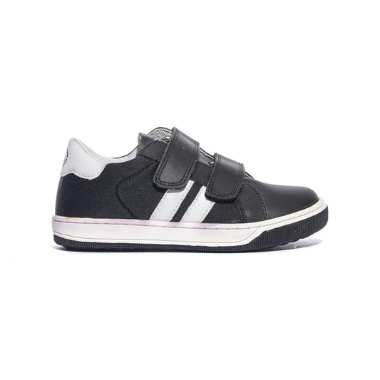 NATURINO 0012017091.02.1A06 BLACK WHITE Sneakers Bambino 