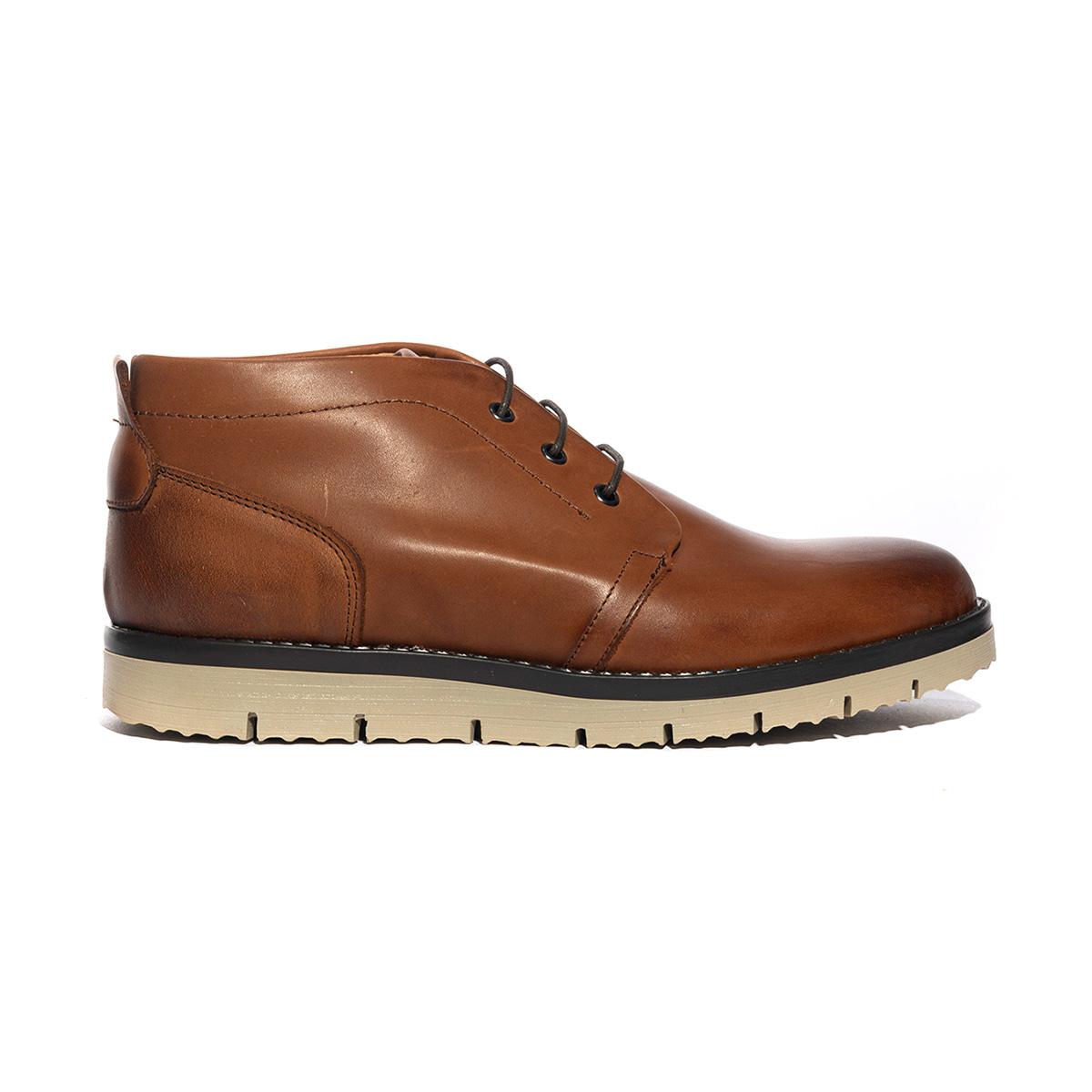 DINO DRAGHI LP102 COGNAC Polacchine Uomo 