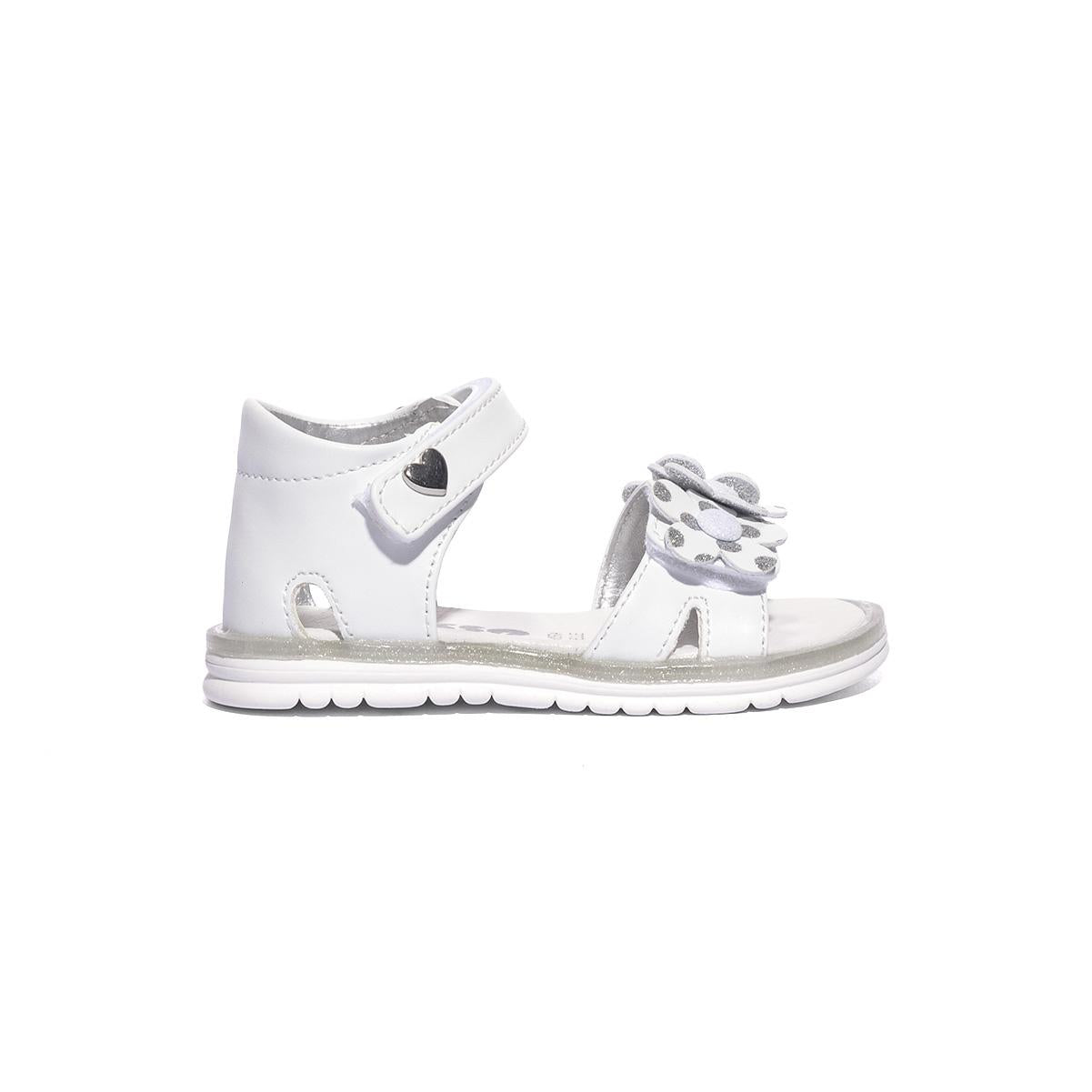 ASSO AG17890 WHITE Sandali Bambina 
