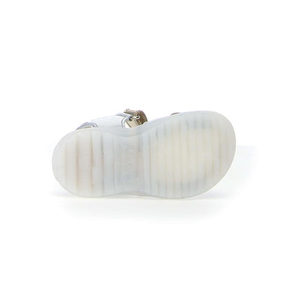 NATURINO 0010502429-30-1Q16 SILVER-PLATINUM-PINK Sandali Bambina 