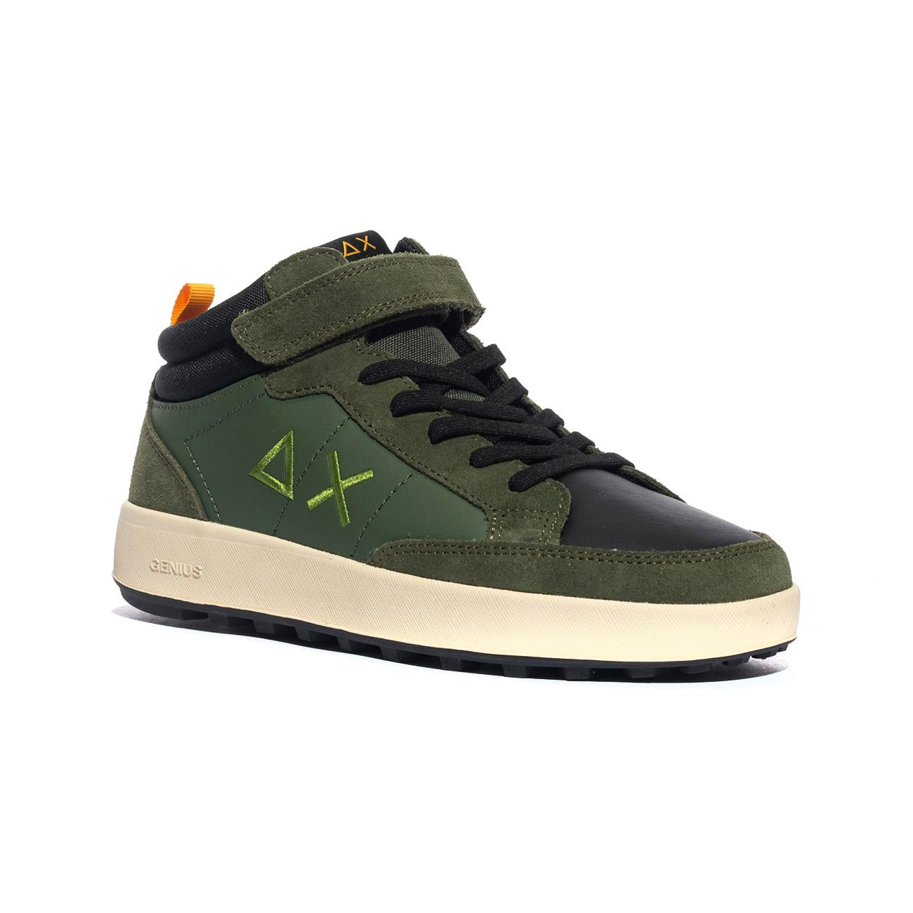SUN 68 Z44350T MILITARE SCURO Sneakers Bambino 