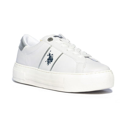 U.S. POLO ASSN. TAMOS WHITE Sneakers Donna 
