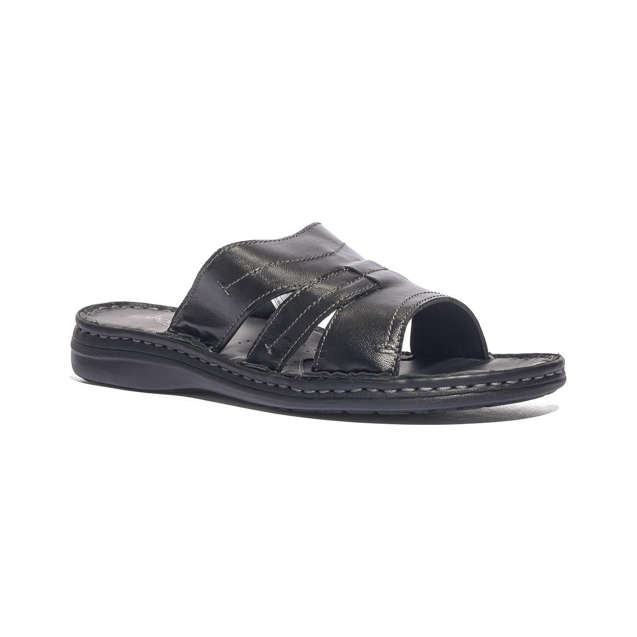 GLAMOUR 3841A NERO Sandali Uomo 