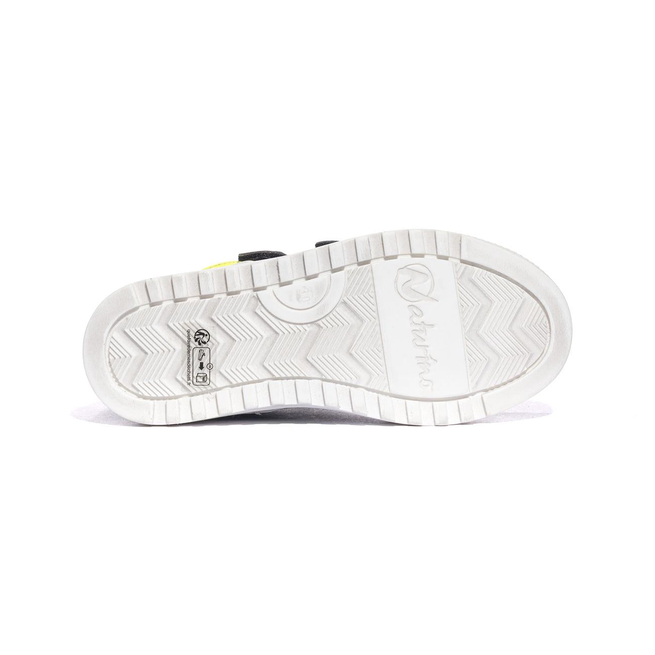 Sneakers Naturino Mizar Nere 0012018592.02.1A25BLACK YELLOW NATURINO