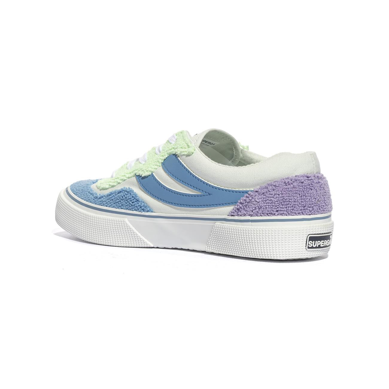 SUPERGA 2941 AZURE VIOLET GREEN BLU Sneakers Donna 