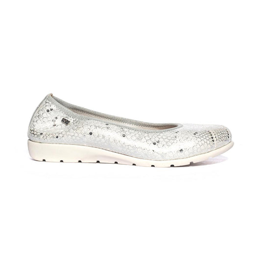 VALLEVERDE V66155 ARGENTO Ballerine Donna 
