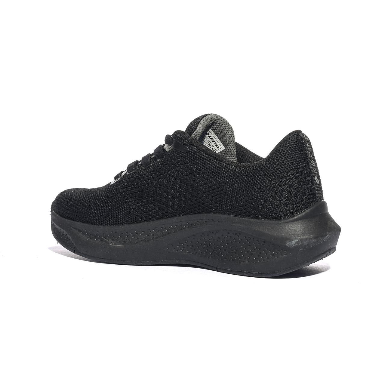 LOTTO 220818 ALL BLACK SILVER Sneakers Donna 