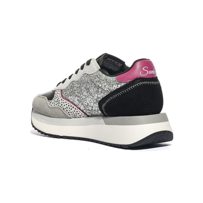 Sneakers Sun68 BIG ALLY GLITTER Argento Z45212ARGENTO SUN 68