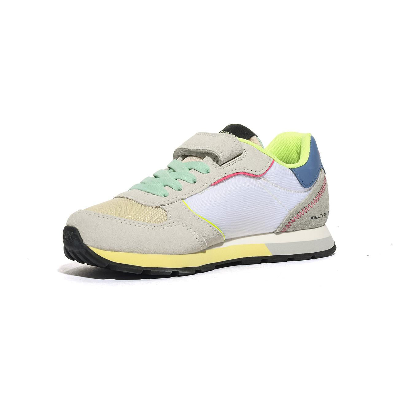 Sneakers Sun68 GIRL'S ALLY COLOR  EXPLOSION (KID) Bianche Z34404KBIANCO SUN 68