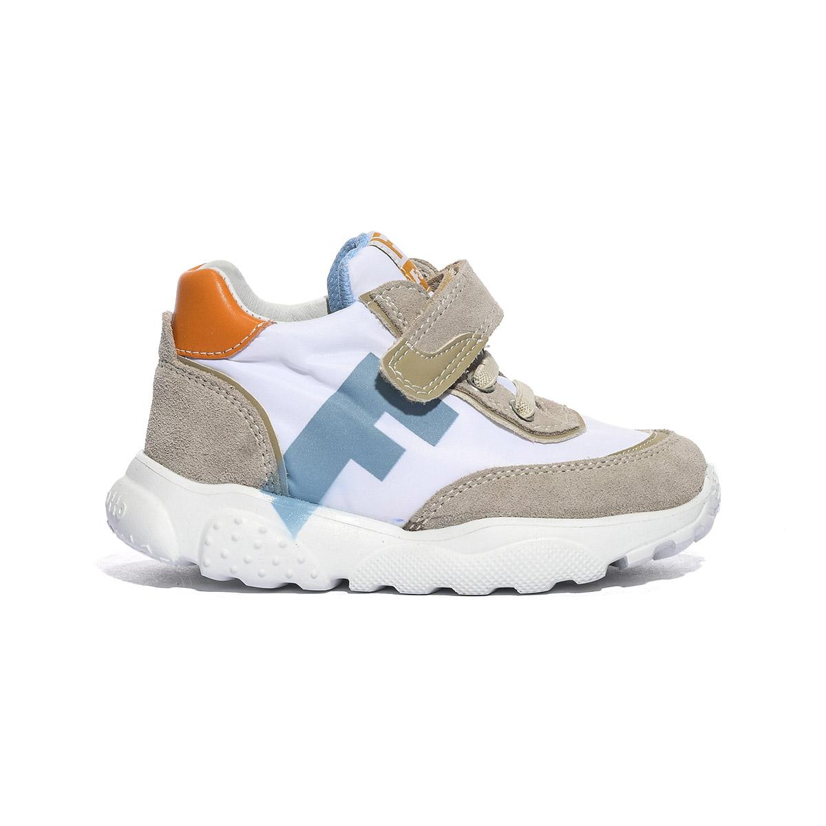 FALCOTTO 0012018223.01.1E05 BEIGE WHITE Sneakers Bambino 