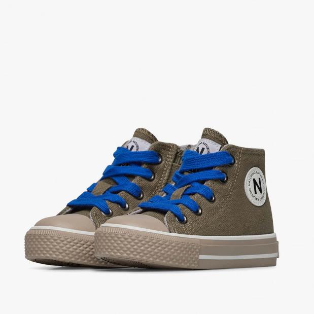 Sneakers Naturino Ylfas Green 0012018270-13-0F03MILITARE NATURINO
