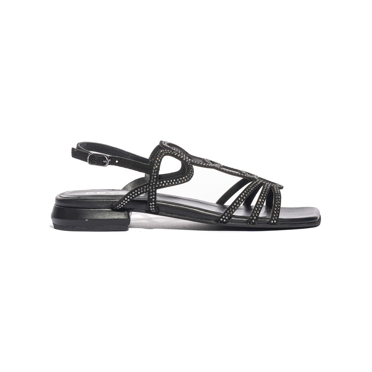 KEYS K9481 BLACK Sandali Donna 