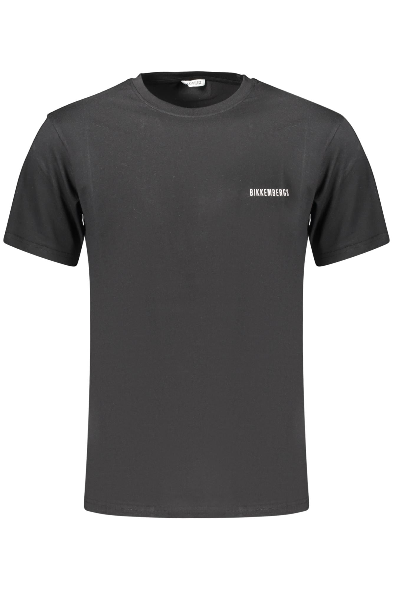 BIKKEMBERGS BKK2MTS01_NEBLACK Nero T-Shirt Uomo 