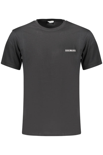 BIKKEMBERGS BKK2MTS01_NEBLACK Nero T-Shirt Uomo 