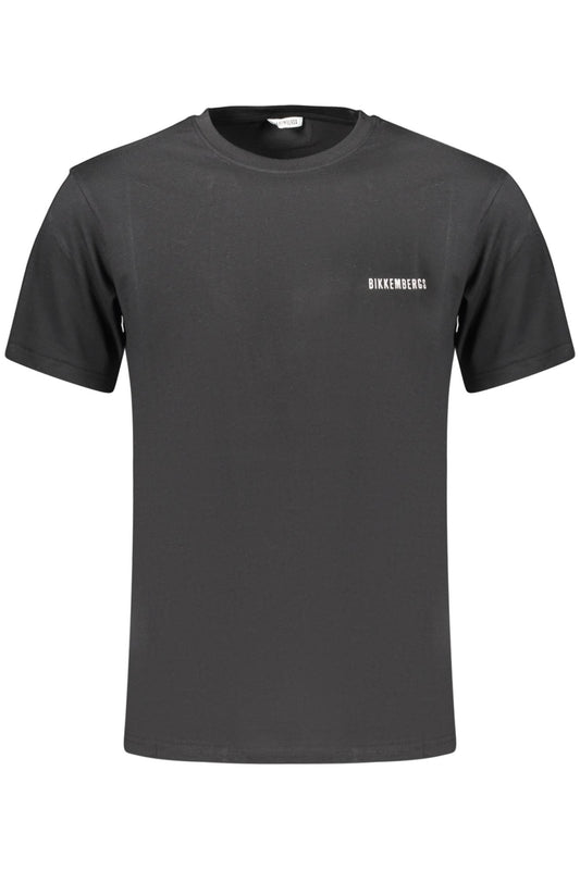 BIKKEMBERGS BKK2MTS01_NEBLACK Nero T-Shirt Uomo 