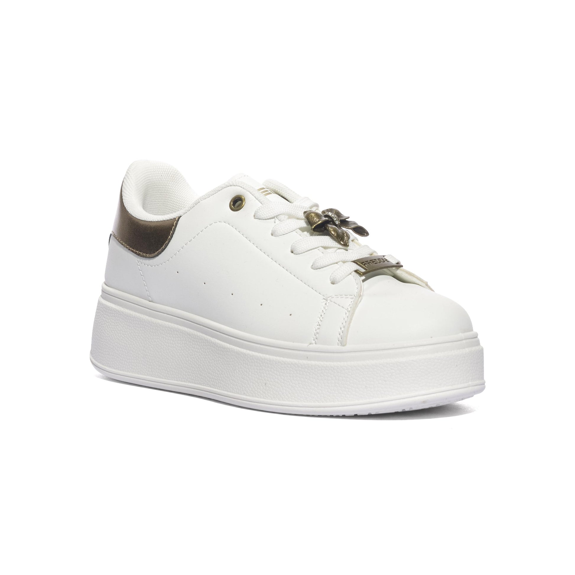 FREDDY FY7717 WHITE BRONZO Sneakers Donna 