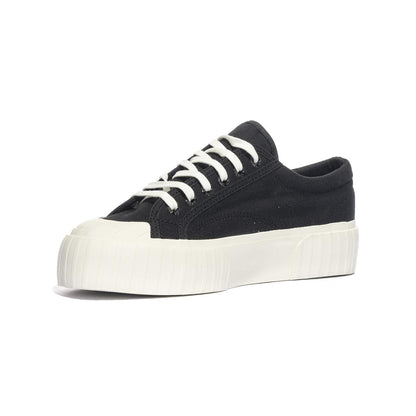 SUPERGA 2631 BLACK WHITE Sneakers Donna 