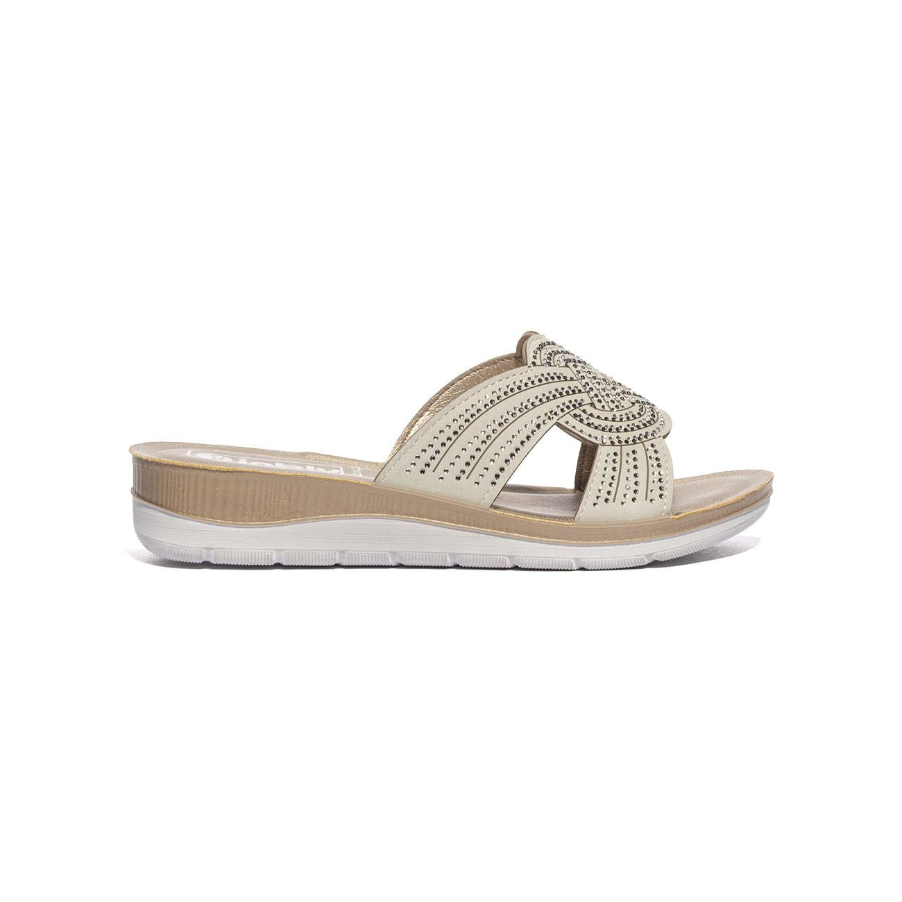 IN BLU BV000037 GHIACCIO Sandali Donna 