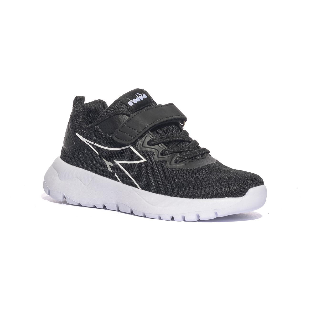 Sneakers Diadora EVO RUN PS nere 101182001BLACK  WHITE DIADORA