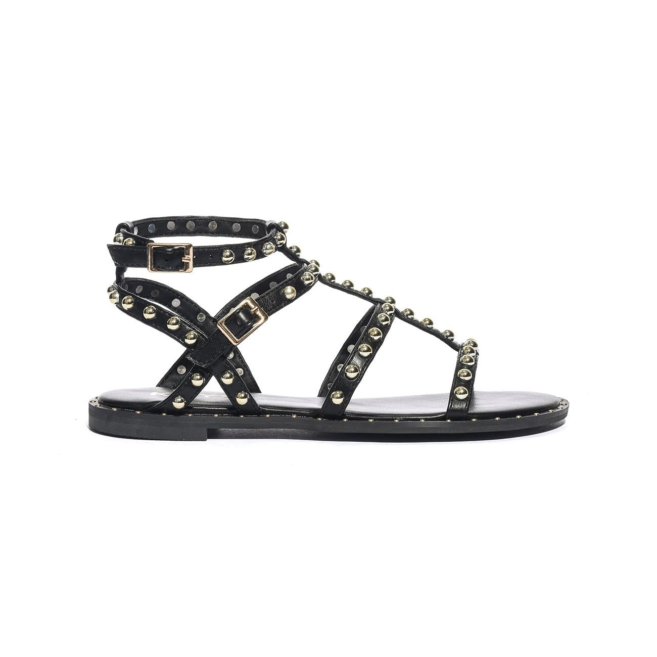 KEYS K10891 BLACK Sandali Donna 