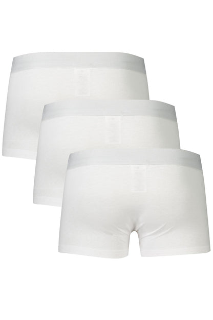 BIKKEMBERGS BKK1UTR10TR_BIWHITE Bianco Boxer Uomo 