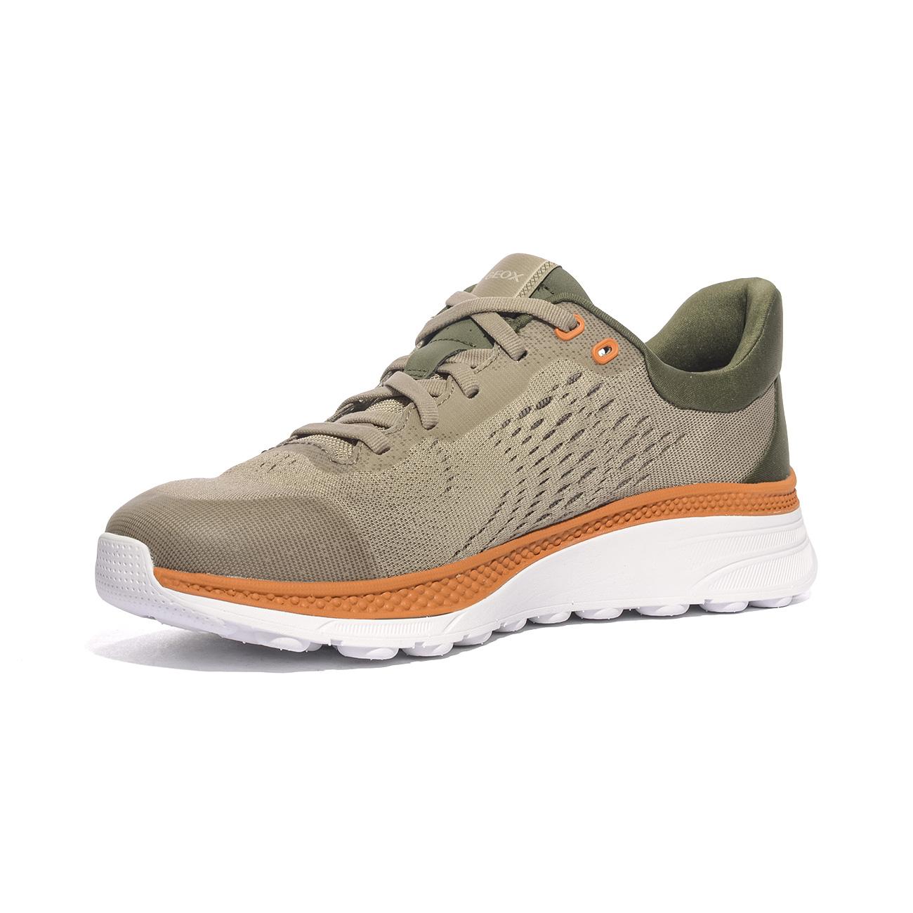 GEOX U65HUB 0006K SAND DOVE GREY   C5124 Sneakers Uomo 
